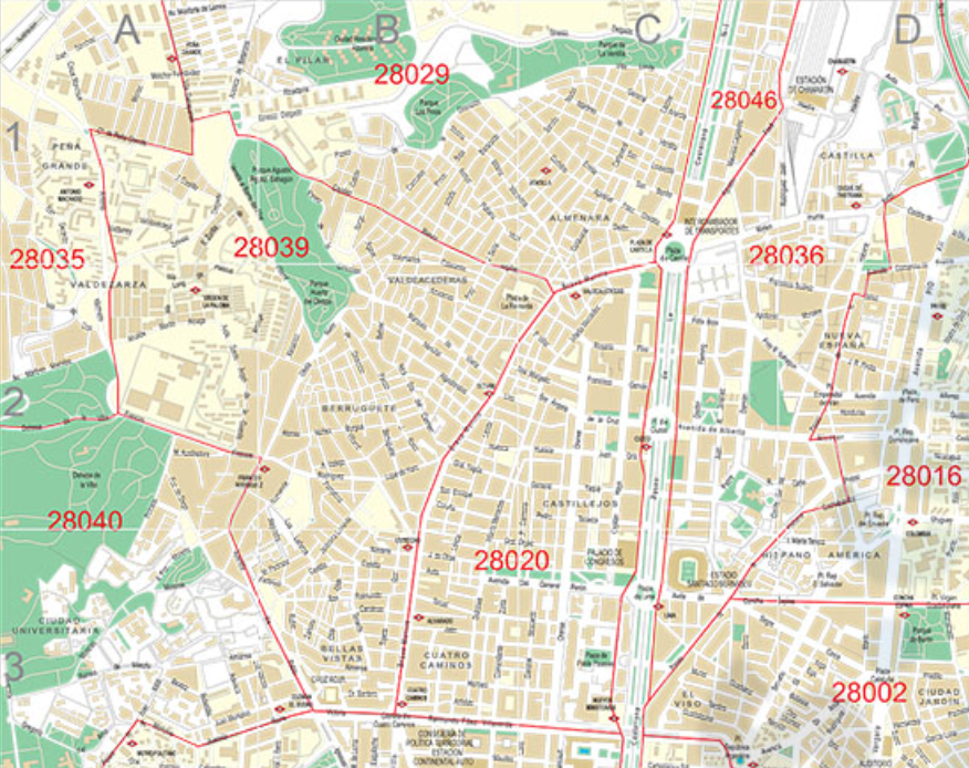 Mapa Guzauto